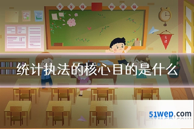 统计执法的核心目的是什么