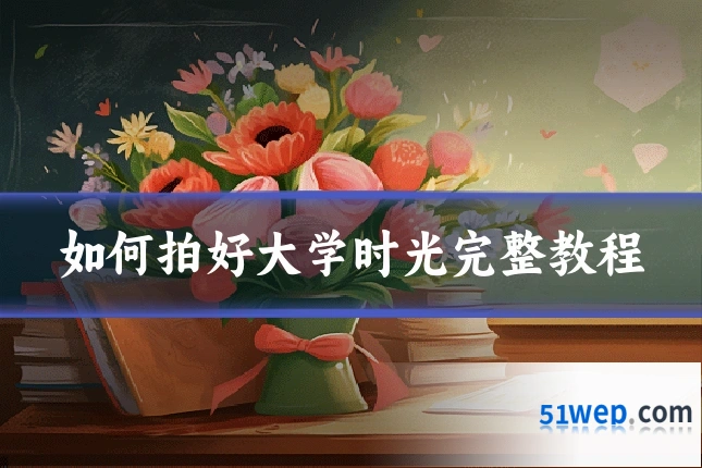 如何拍好大学时光完整教程