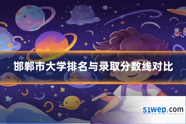 邯郸市大学排名与录取分数线对比