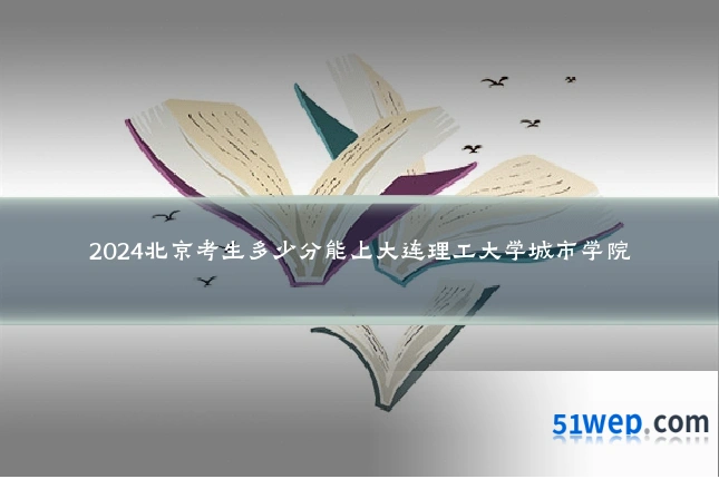 2024北京考生多少分能上大连理工大学城市学院