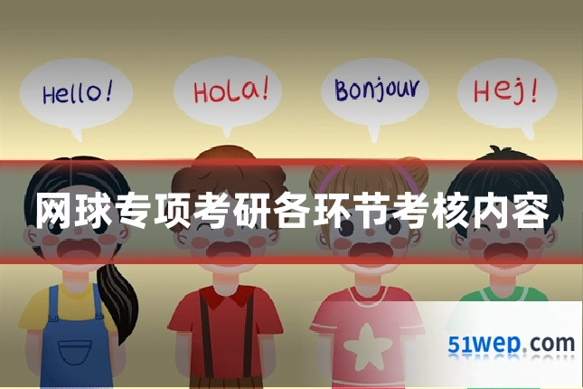 网球专项考研各环节考核内容