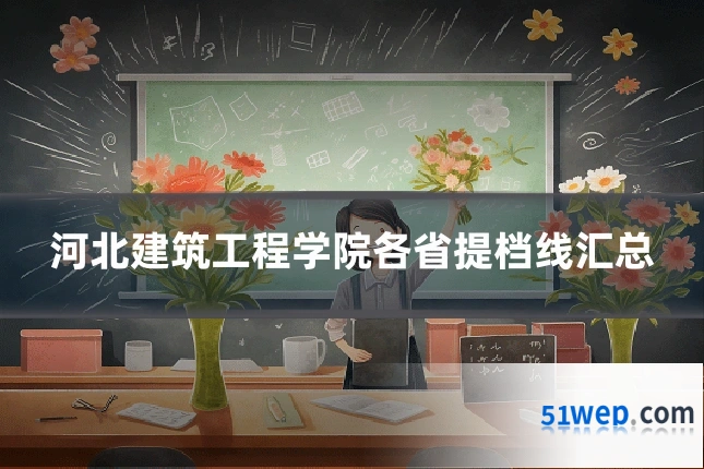 河北建筑工程学院各省提档线汇总