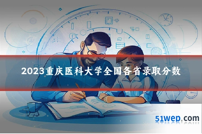 2023重庆医科大学全国各省录取分数