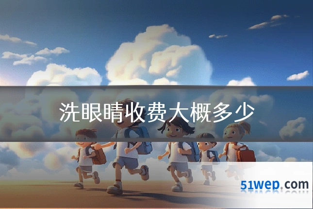 洗眼睛收费大概多少