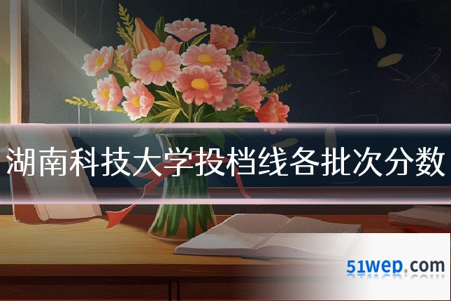 湖南科技大学投档线各批次分数