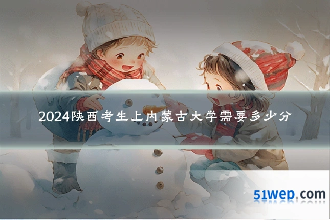 2024陕西考生上内蒙古大学需要多少分