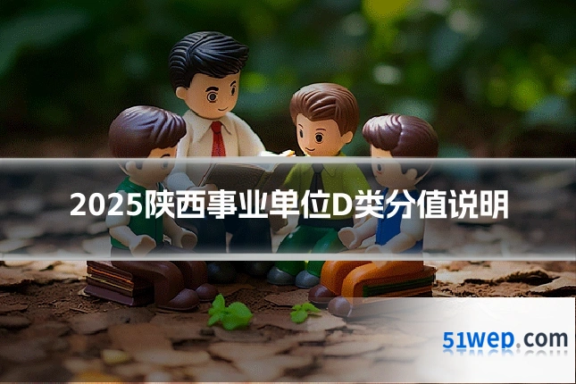 2025陕西事业单位D类分值说明