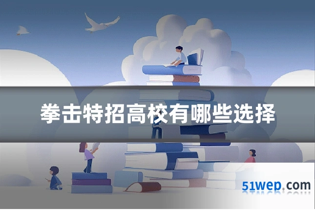 拳击特招高校有哪些选择