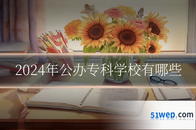2024年公办专科学校有哪些