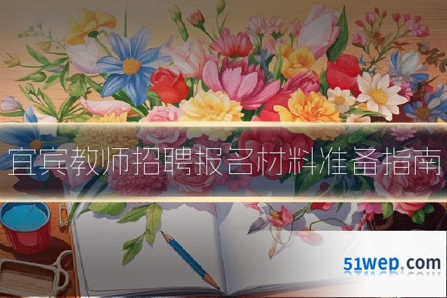 宜宾教师招聘报名材料准备指南
