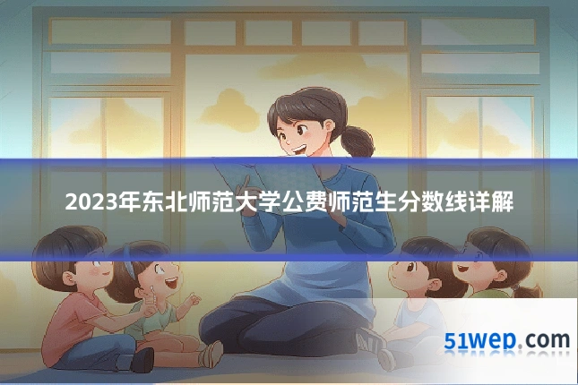 2023年东北师范大学公费师范生分数线详解