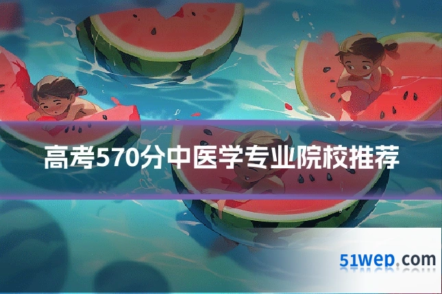 高考570分中医学专业院校推荐