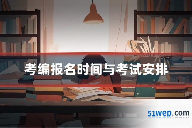 考编报名时间与考试安排