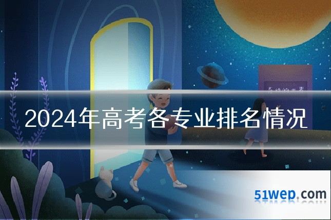 2024年高考各专业排名情况