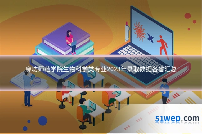 廊坊师范学院生物科学类专业2023年录取数据各省汇总