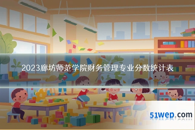 2023廊坊师范学院财务管理专业分数统计表