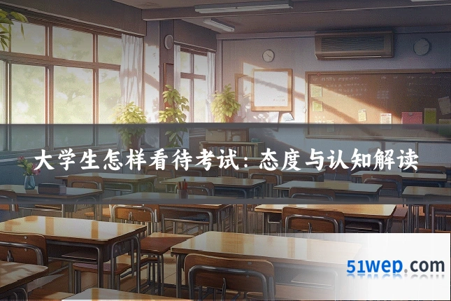 大学生怎样看待考试:态度与认知解读