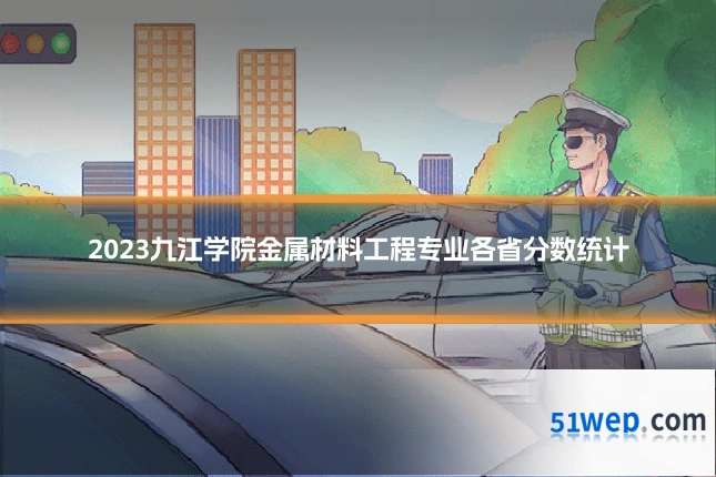 2023九江学院金属材料工程专业各省分数统计