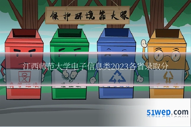江西师范大学电子信息类2023各省录取分