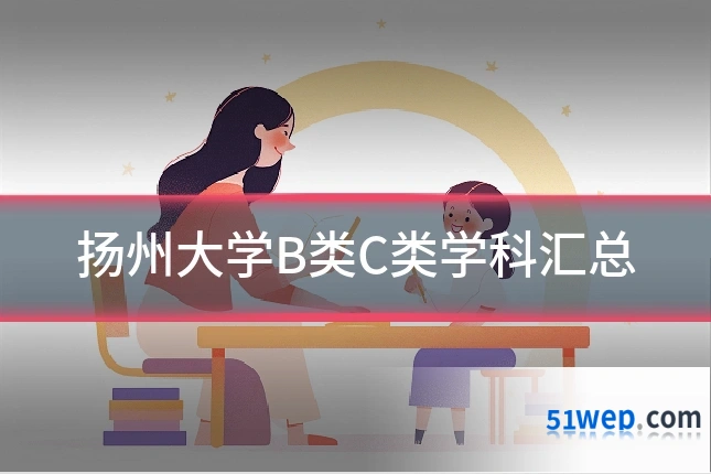 扬州大学B类C类学科汇总