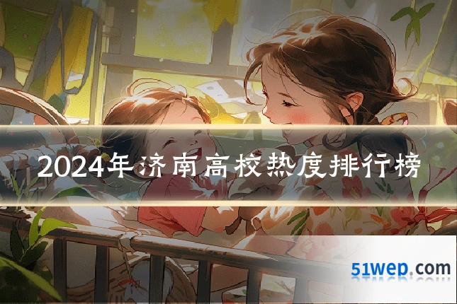 2024年济南高校热度排行榜