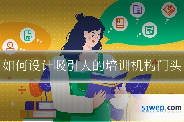 如何设计吸引人的培训机构门头