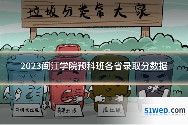 2023闽江学院预科班各省录取分数据