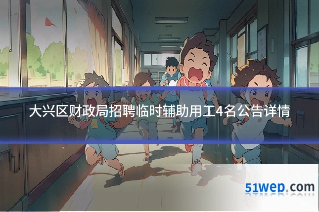 大兴区财政局招聘临时辅助用工4名公告详情