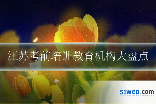 江苏考前培训教育机构大盘点