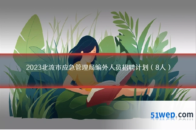 2023北流市应急管理局编外人员招聘计划（8人）