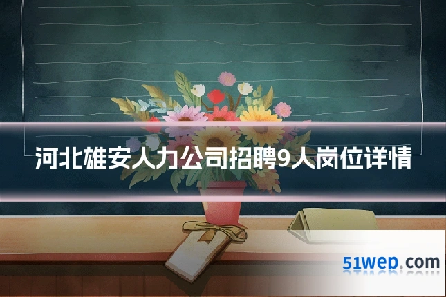河北雄安人力公司招聘9人岗位详情