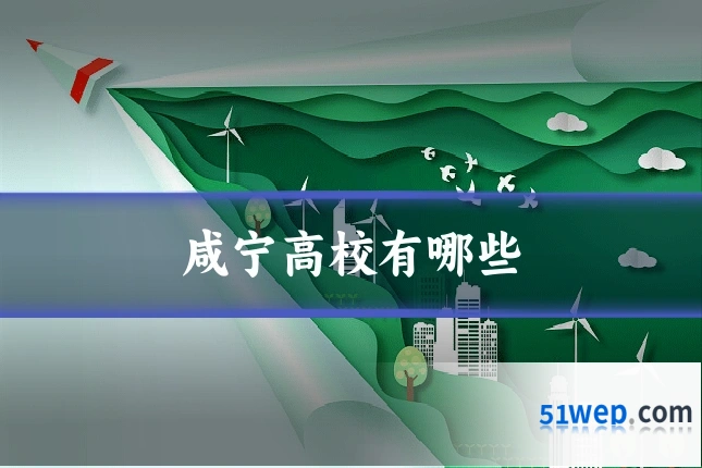 咸宁高校有哪些