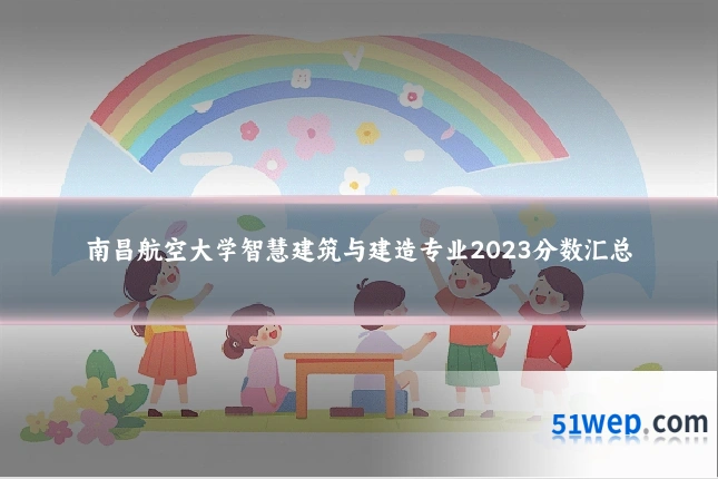 南昌航空大学智慧建筑与建造专业2023分数汇总