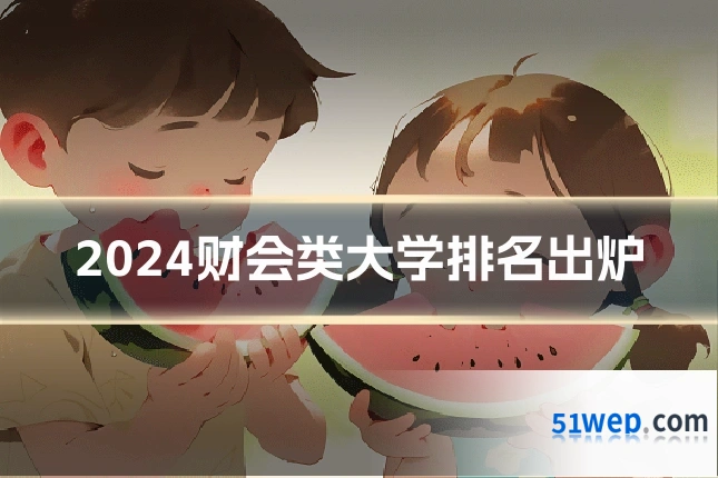 2024财会类大学排名出炉