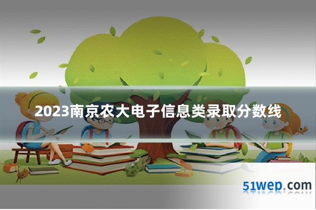 2023南京农大电子信息类录取分数线