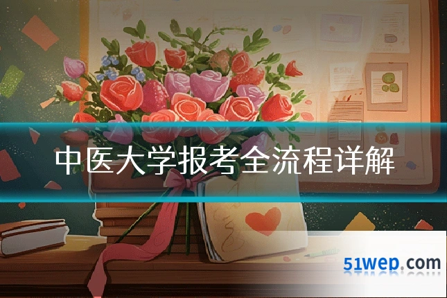 中医大学报考全流程详解