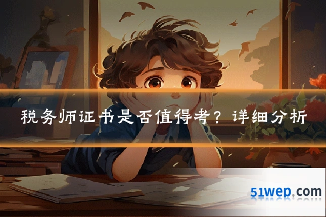 税务师证书是否值得考？详细分析