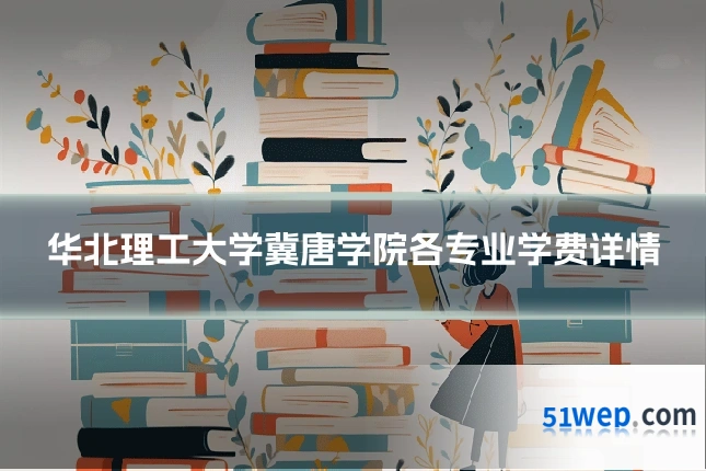 华北理工大学冀唐学院各专业学费详情