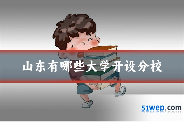 山东有哪些大学开设分校