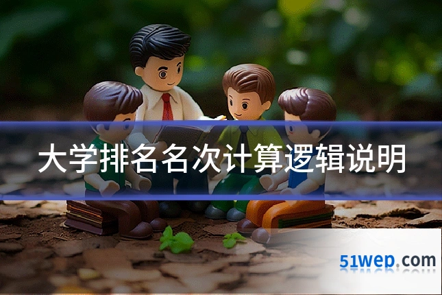 大学排名名次计算逻辑说明