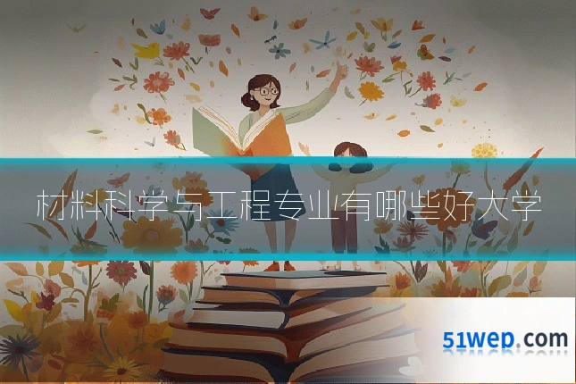 材料科学与工程专业有哪些好大学