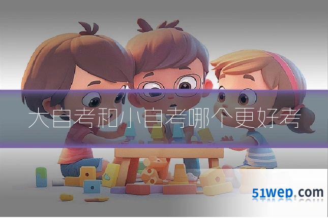 大自考和小自考哪个更好考