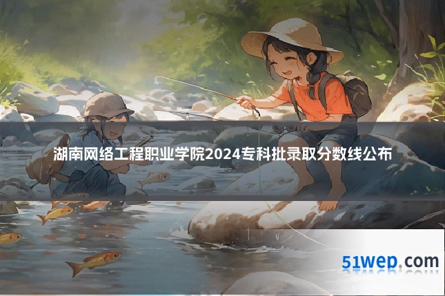 湖南网络工程职业学院2024专科批录取分数线公布