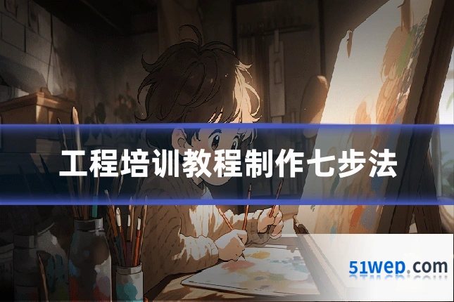 工程培训教程制作七步法