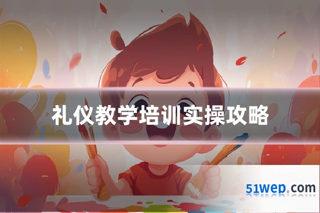 礼仪教学培训实操攻略