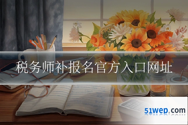 税务师补报名官方入口网址