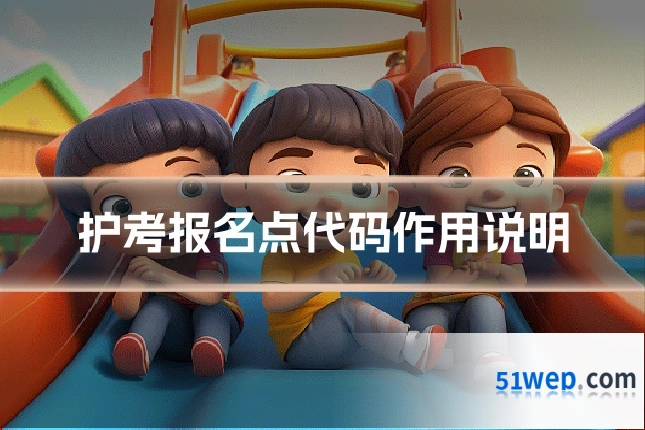 护考报名点代码作用说明