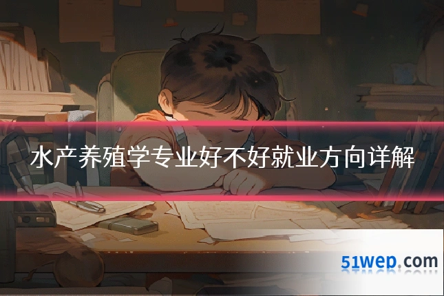 水产养殖学专业好不好就业方向详解