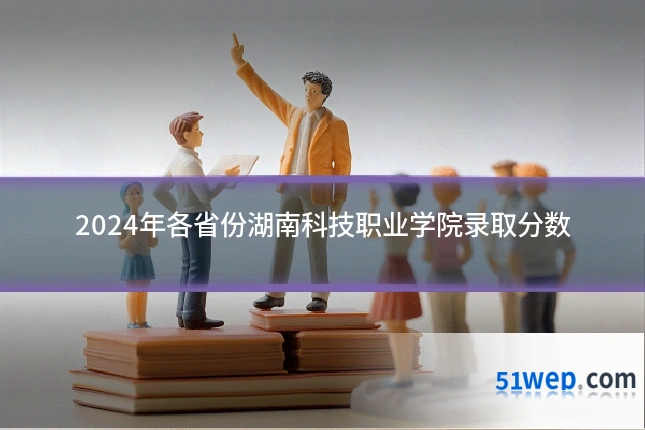 2024年各省份湖南科技职业学院录取分数