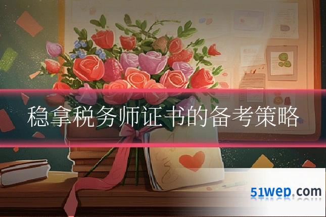 稳拿税务师证书的备考策略